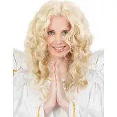 Maskworld Blonde Engel Pruik - Carnaval Kostuum Pruik