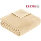 Ibena Plaid Porto Creme-220 x 240 cm