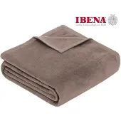 Ibena Plaid Porto Espresso-150 x 200 cm