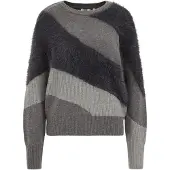 We fashion Trui grijs / donkergrijs