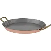 Ich-zapfe Koperen pan voor paella, 40 сm