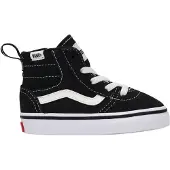 Vans Toddler Ashwood Hi Decon Side Zip Black/White-Schoenmaat 25