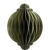 Décoris Papieren ornament | ui-vorming | groen | 40cm