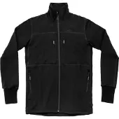 Devold - Egga Grid Merino Jacket - Merinovest S, zwart