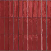 Navale Kolore wandtegel 7.5x30cm rood