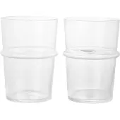 Ferm Living Boya drinkglas hoog 45 cl 2-pack Clear