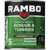 Rambo Pantserbeits Schuur &amp; Tuinhuis Zijdeglans Loofgroen 2.5L