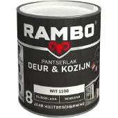 Rambo Pantserlak Deur en Kozijn Wit 2.25L