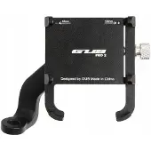 GUB Merkloos Aluminium Telefoonhouder Motor/Fiets - Zwart