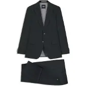 BOSS Tweedelig slim-fit pak van een wolmix