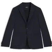 BOSS Slim-fit blazer van een wasbare wolmix Maat 52