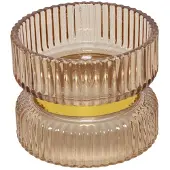 Countryfield Kandelaar Sybel bruin Ø9xH7cm