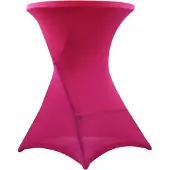 Oviala - Roze statafelhoes - Hoge bartafel - STRETCH