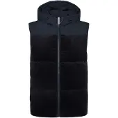 Profuomo bodywarmer donkerblauw corduroy