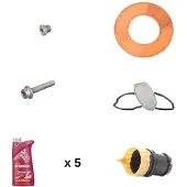 RIDEX 4921O0095 Olieverversingsset voor automatische transmissie