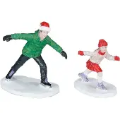 Luville Molendam Schaatsen man en meisje | 2 stuks