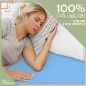 NatureMark Microvezel hoeslaken in vele maten en kleuren, 180x200cm lichtblauw