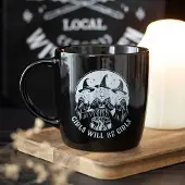 Something Different - Girls Will Be Girls Witchy Mok/beker - Zwart