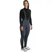 Bioracer - Women's Tempest Pixel Bibtights - Fietsbroek L, grijs