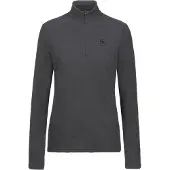 Odlo Women's 1/2 Zip Roy Long Sleeve Jersey Dark Grey