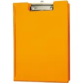 MAUL Klembordmap MAUL A4 staand met penlus neon oranje