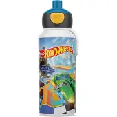 Mepal Drinkfles Campus Pop-up Hot Wheels Blauw 400 Ml