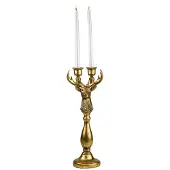 Goodwill - Kaarsenhouder - goud - H38 cm