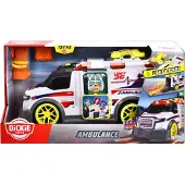 Dickie Toys Toys 203307003, Ziekenauto, 3 jaar, AA, Rood, Wit - 203307003