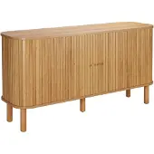 Oviala - Scandinavisch rechthoekig 2-deurs dressoir L140 cm licht hout - Taylor