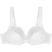 Triumph Niet voorgevormde bh Modern Lace+Cotton | Maat: 90E | Kleur: Wit