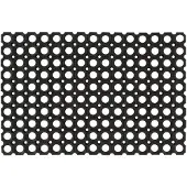 vidaXL Deurmat rechthoekig 40x60 cm rubber