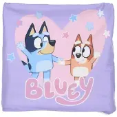 Bluey Colsjaal Lila – Kindercolsjaal met en Bingo – Witte Fleece – 3-6 Jaar