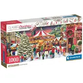Clementoni PZL 1000 PANORAMA CHRISTMAS VILLAGE 2024 COMPACT