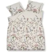 Vandyck Dekbedovertrek Rosalie Cream Tan Satijn-140 x 200 / 220 cm | 1-Persoons