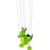 Goki Marionet - Dinosaurus - 16Cm - Hout - 3 Jaar