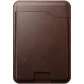 Nomad Leather Mag Wallet met Apple Find My Tracking - Brown
