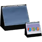 Rillstab basic tafelflipover A4 liggend 4-ringsmechaniek (incl. 10 hoezen)