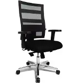 Topstar X-Pander Big Deluxe bureaustoel zwart