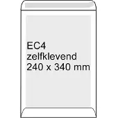 Diversen Bordrug envelop wit 240 x 340 mm - EC4 zelfklevend (100 stuks)