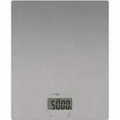 Clatronic KW 3821 Edelstahl Keukenweegschaal Digitaal Weegbereik (max.)=5000 g RVS 206 x 176 x 19