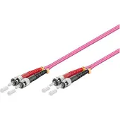 GOOD CONNECTIONS 20m ST/ST InfiniBand en Glasvezelkabel Violet