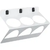 Bott Spuitbushouder | 3-voudig | breedte 225 mm d. max. 68 mm | passend voor geperforeerde platen | 1 stuk - 14021055.16V - 14021055.16V