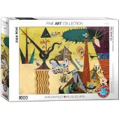 Eurographics Joan Miro - The Tilled Field Puzzel (1000 stukjes)