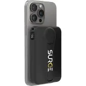 Surge Draadloze Powerbank 10.000 mAh - Geschikt voor MagSafe - 15W Draadloos & 22.5W USB-C Snellader - Met Smartwatch Lader & Standaard - LED Display - Voor Noodpakket