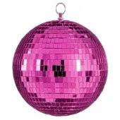 Mica Decorations Discobal | (Glas, Roze)