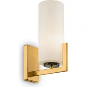 Maytoni Wandlamp Fortano, dimbaar, messing / goud, Woon-/ Eetkamer, metaal, wandlamp