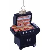 Vondels Kerstornament Glass Black Modern Bbq 9,5 cm