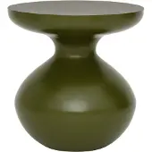 Tikamoon Bijzettafel Tummy Green Ø38