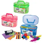 Toi-Toys Knutselset in Bewaarkoffer Groen