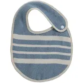 Lalay Baby slabbetje Krem Sultan air blue van Lalay